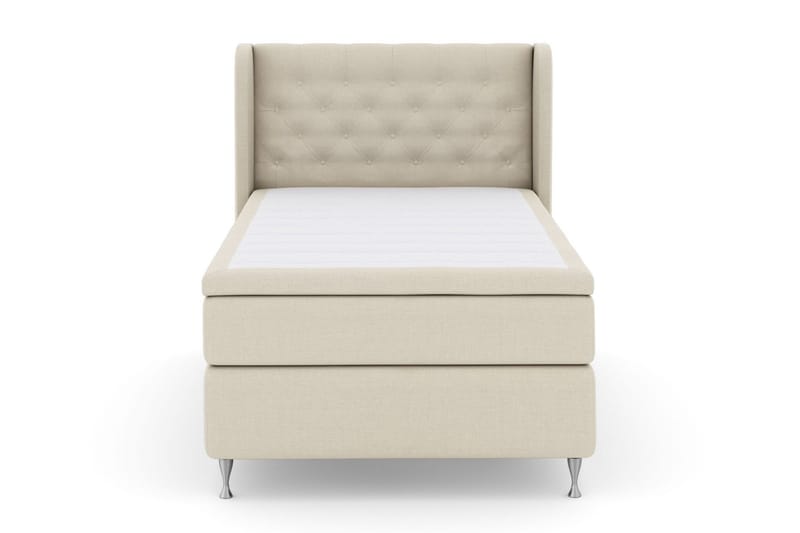 Select No 5 Komplett Sängpaket 120x200 Fast Watergel - Beige/Silver - Möbler - Sovrum - Sängar - Kontinentalsängar