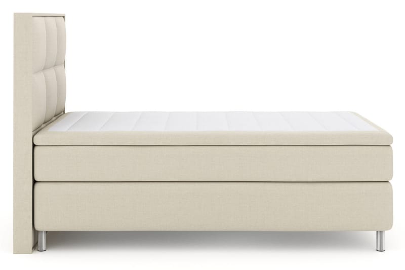 Select No 5 Komplett Sängpaket 120x200 Medium Latex - Beige/Metall - Möbler - Sovrum - Sängar - Kontinentalsängar