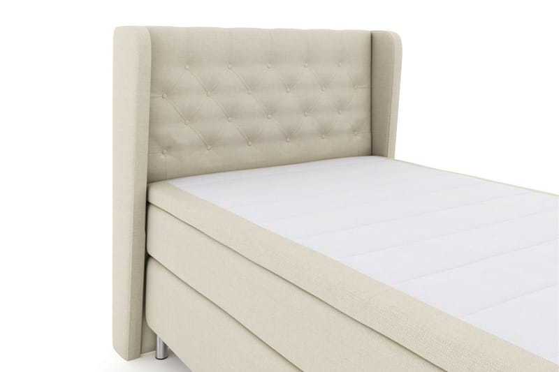 Select No 5 Komplett Sängpaket 120x200 Medium Latex - Beige/Metall - Möbler - Sovrum - Sängar - Kontinentalsängar