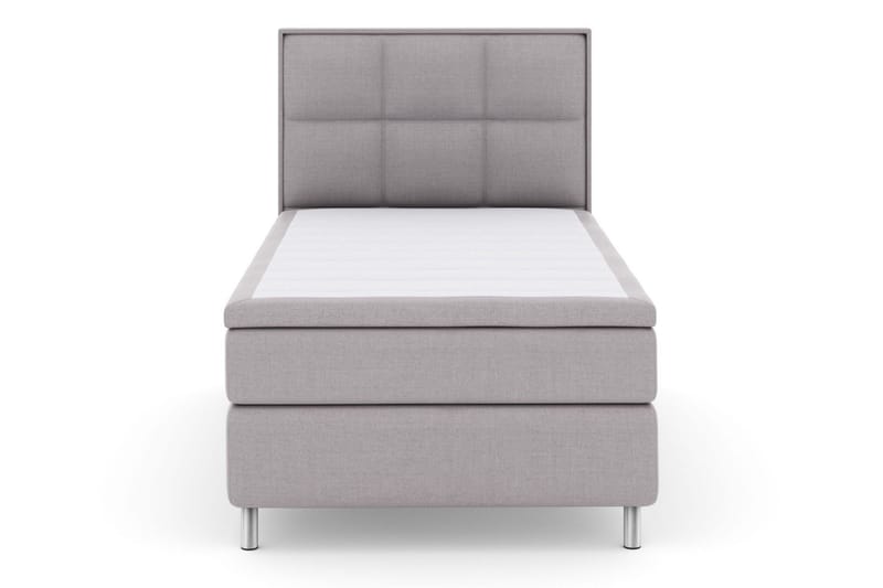 Select No 5 Komplett Sängpaket 120x200 Medium Latex - Ljusgrå/Metall - Möbler - Sovrum - Sängar - Kontinentalsängar