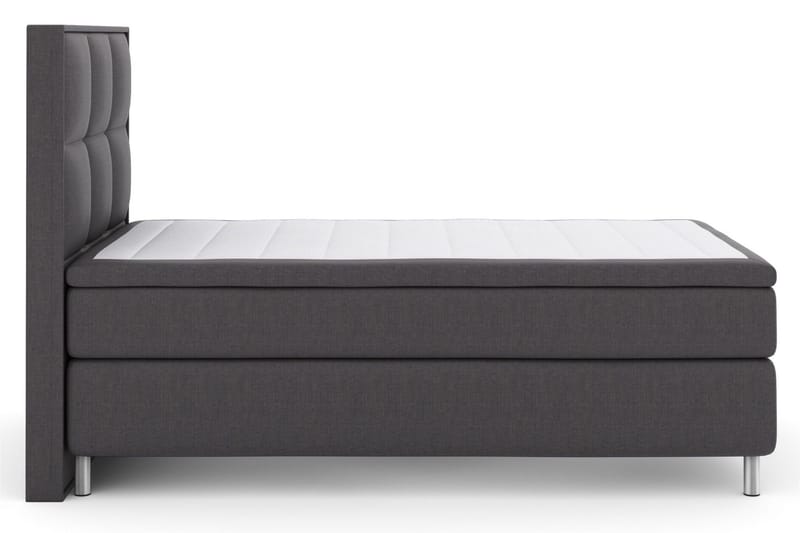 Select No 5 Komplett Sängpaket 120x200 Medium Latex - Mörkgrå/Metall - Möbler - Sovrum - Sängar - Kontinentalsängar