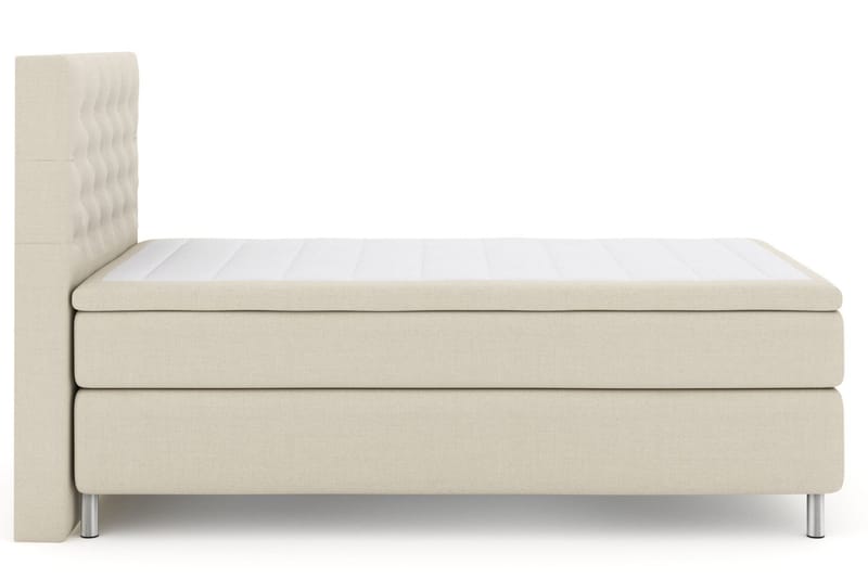 Select No 5 Komplett Sängpaket 120x200 Medium Watergel, Beige/Metall