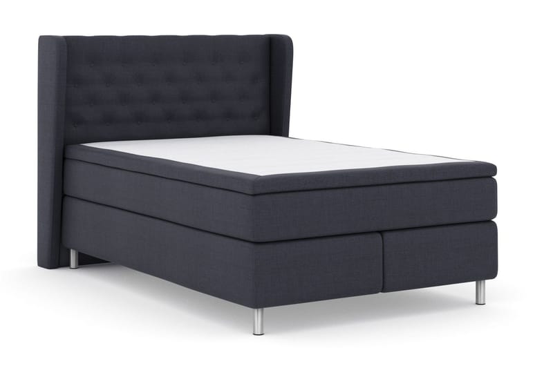 Select No 5 Komplett Sängpaket 140x200 Fast Latex - Blå/Koppar - Möbler - Sovrum - Sängar - Kontinentalsängar