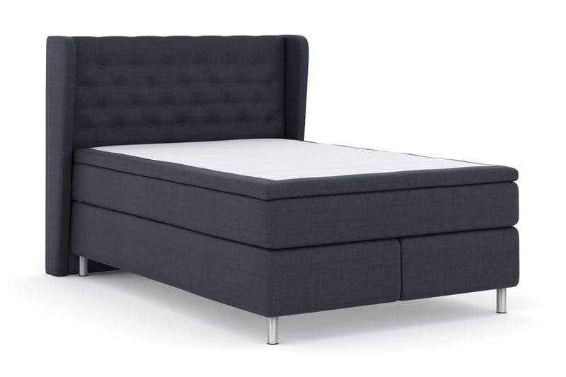 Select No 5 Komplett Sängpaket 140x200 Fast/Medium Latex - Blå/Koppar - Möbler - Sovrum - Sängar - Kontinentalsängar