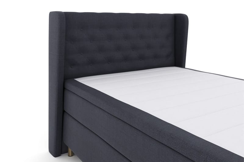 Select No 5 Komplett Sängpaket 140x200 Fast/Medium Watergel - Blå/Metall - Möbler - Sovrum - Sängar - Kontinentalsängar