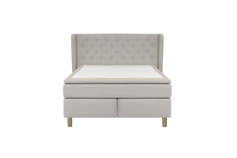 Select No 5 Komplett Sängpaket 160x200 Fast Latex - Beige/Koppar - Möbler - Sovrum - Sängar - Kontinentalsängar