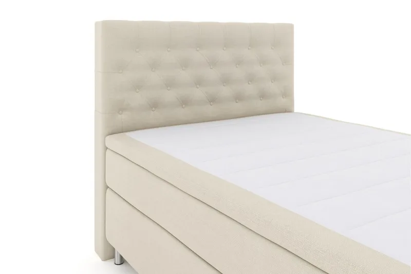 Select No 5 Komplett Sängpaket 160x200 Fast Latex - Beige/Metall - Möbler - Sovrum - Sängar - Kontinentalsängar