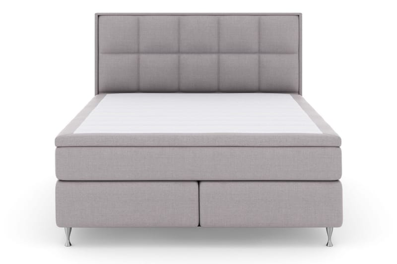Select No 5 Komplett Sängpaket 160x200 Fast/Medium Watergel - Ljusgrå/Silver - Möbler - Sovrum - Sängar - Kontinentalsängar