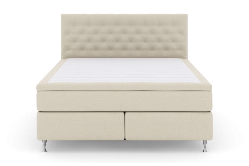 Select No 5 Komplett Sängpaket 180x200 Fast Watergel, Beige/Silver