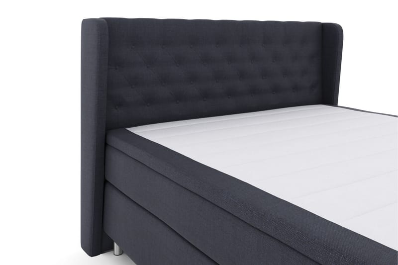 Select No 5 Komplett Sängpaket 210x210 Fast/Medium Latex - Blå/Metall - Möbler - Sovrum - Sängar - Kontinentalsängar