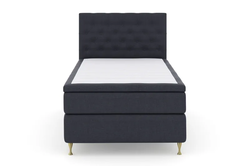 Select No 5 Kontinentalsäng 120x200 Fast Latex - Blå/Guld - Möbler - Sovrum - Sängar - Kontinentalsängar