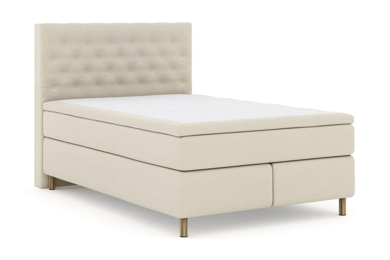 Select No 5 Kontinentalsäng 160x200 Fast/Medium Watergel - Beige/Koppar - Möbler - Sovrum - Sängar - Kontinentalsängar