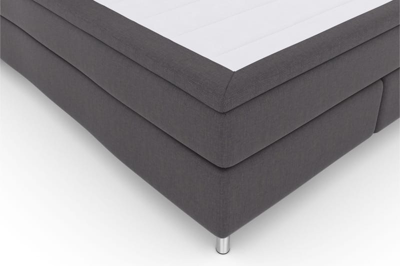 Select No 5 Kontinentalsäng 180x200 Fast Latex - Mörkgrå/Metall - Möbler - Sovrum - Sängar - Kontinentalsängar
