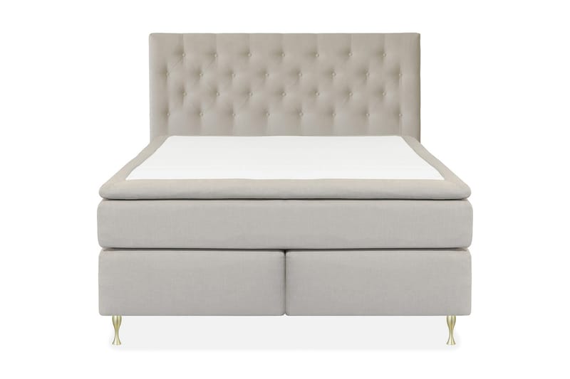 Select No 5 Kontinentalsäng 210x210 Medium Latex - Beige/Guld - Möbler - Sovrum - Sängar - Kontinentalsängar
