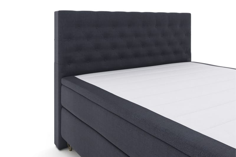 Select No 5 Kontinentalsäng 210x210 Medium Watergel - Blå/Metall V-Form - Möbler - Sovrum - Sängar - Kontinentalsängar