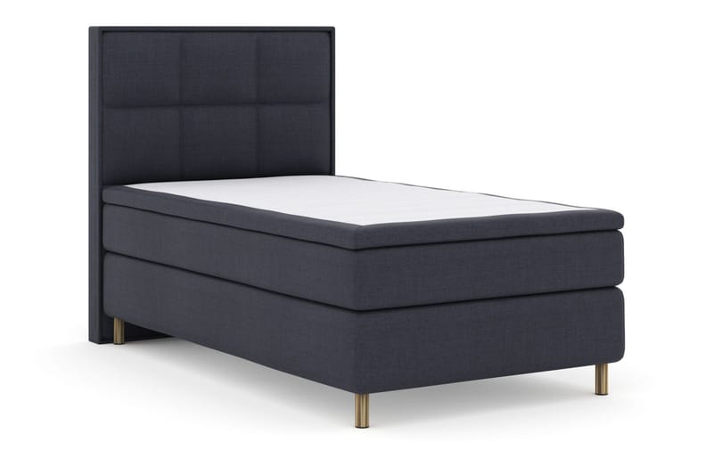 Select No 6 Komplett Sängpaket 120x200 Fast Memory/Pocket - Blå/Koppar - Möbler - Sovrum - Sängar - Kontinentalsängar