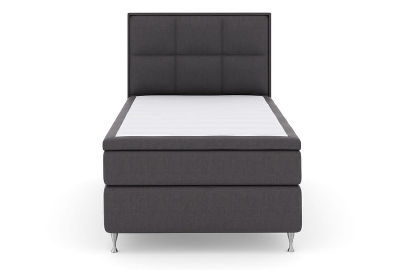 Select No 6 Komplett Sängpaket 120x200 Medium Latex/Memory - Mörkgrå/Silver - Möbler - Sovrum - Sängar - Kontinentalsängar