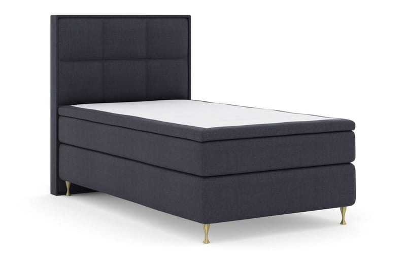 Select No 6 Komplett Sängpaket 120x200 Medium Watergel - Blå/Guld - Möbler - Sovrum - Sängar - Kontinentalsängar