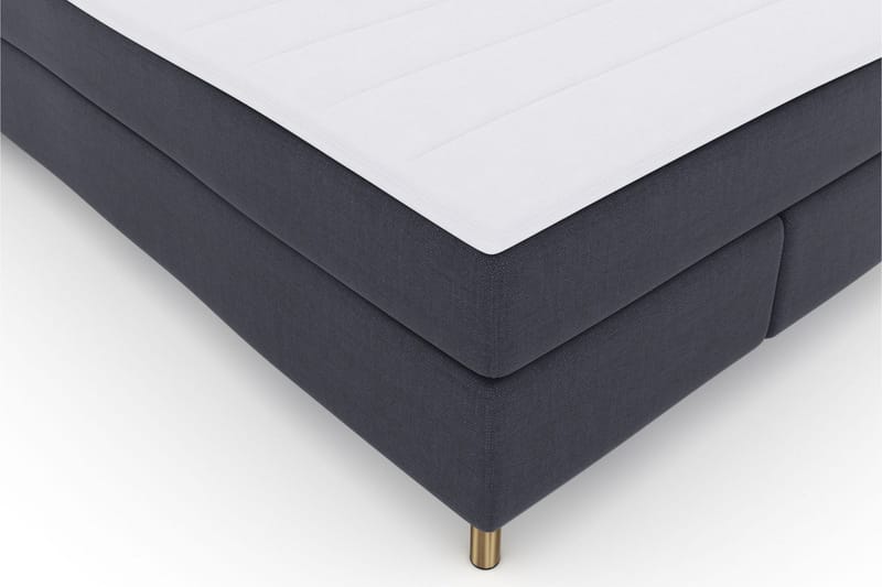 Select No 6 Komplett Sängpaket 140x200 Fast Memory/Pocket - Blå/Koppar - Möbler - Sovrum - Sängar - Kontinentalsängar