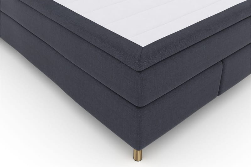 Select No 6 Komplett Sängpaket 140x200 Fast/Medium Watergel - Blå/Koppar - Möbler - Sovrum - Sängar - Kontinentalsängar