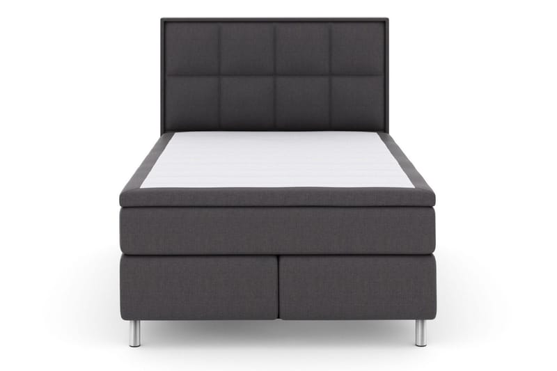 Select No 6 Komplett Sängpaket 140x200 F/M Latex/Memory - Mörkgrå/Metall - Möbler - Sovrum - Sängar - Kontinentalsängar