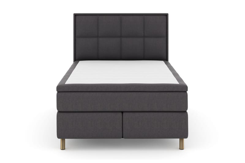 Select No 6 Komplett Sängpaket 140x200 Medium Memory/Pocket - Mörkgrå/Koppar - Möbler - Sovrum - Sängar - Kontinentalsängar