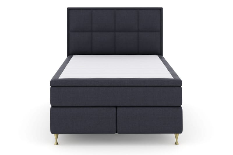 Select No 6 Komplett Sängpaket 160x200 Fast Memory/Pocket - Blå/Guld - Möbler - Sovrum - Sängar - Kontinentalsängar