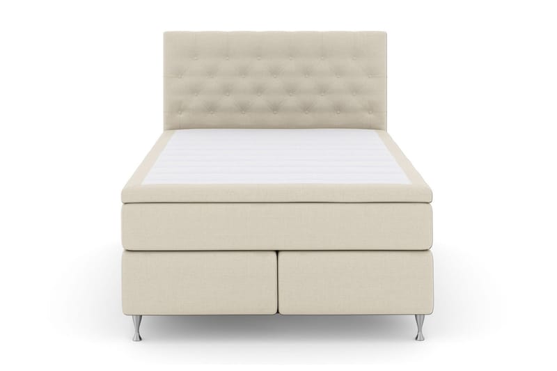 Select No 6 Komplett Sängpaket 160x200 Fast Watergel - Beige/Silver - Möbler - Sovrum - Sängar - Kontinentalsängar