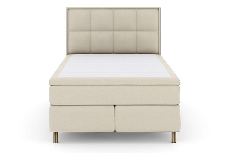 Select No 6 Komplett Sängpaket 160x200 F/M Latex/Memory - Beige/Koppar - Möbler - Sovrum - Sängar - Kontinentalsängar