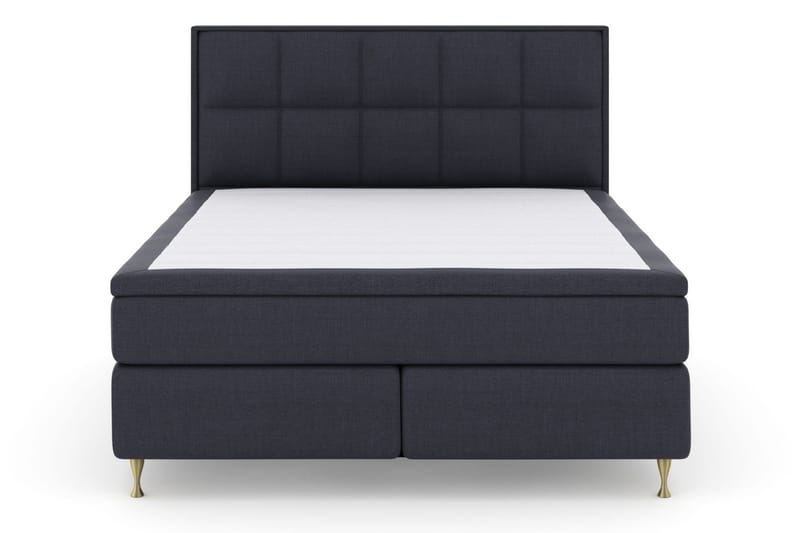Select No 6 Komplett Sängpaket 180x200 Fast Latex/Memory - Blå/Guld - Möbler - Sovrum - Sängar - Kontinentalsängar