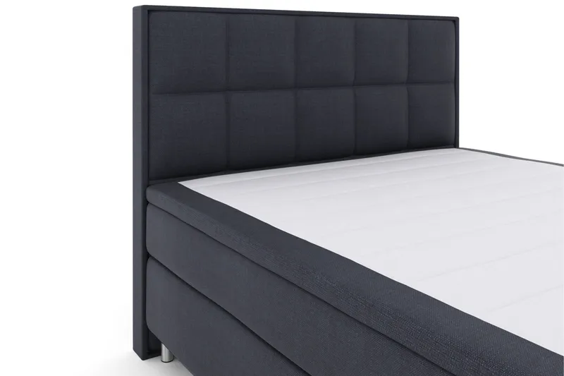 Select No 6 Komplett Sängpaket 180x200 F/M Memory/Pocket - Blå/Metall - Möbler - Sovrum - Sängar - Kontinentalsängar