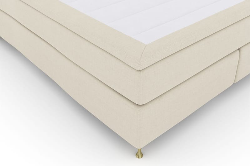 Select No 6 Komplett Sängpaket 210x210 F/M Memory/Pocket - Beige/Guld - Möbler - Sovrum - Sängar - Kontinentalsängar