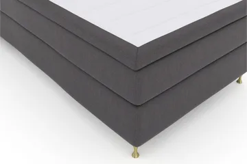 Select No 6 Kontinentalsäng 120x200 Fast Memory/Pocket - Mörkgrå - Möbler - Sovrum - Sängar - Kontinentalsängar
