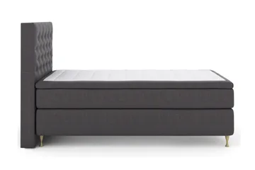 Select No 6 Kontinentalsäng 120x200 Fast Memory/Pocket - Mörkgrå - Möbler - Sovrum - Sängar - Kontinentalsängar