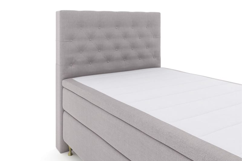 Select No 6 Kontinentalsäng 120x200 Fast Watergel - Ljusgrå - Möbler - Sovrum - Sängar - Kontinentalsängar