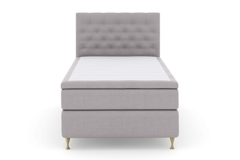 Select No 6 Kontinentalsäng 120x200 Fast Watergel, Ljusgrå