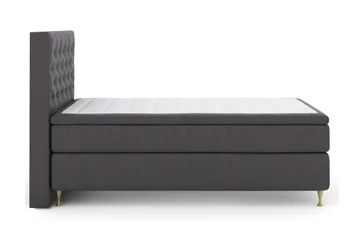 Select No 6 Kontinentalsäng 120x200 Fast Watergel - Mörkgrå - Möbler - Sovrum - Sängar - Kontinentalsängar