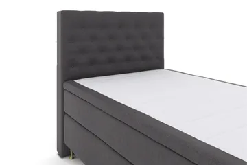 Select No 6 Kontinentalsäng 120x200 Fast Watergel - Mörkgrå - Möbler - Sovrum - Sängar - Kontinentalsängar