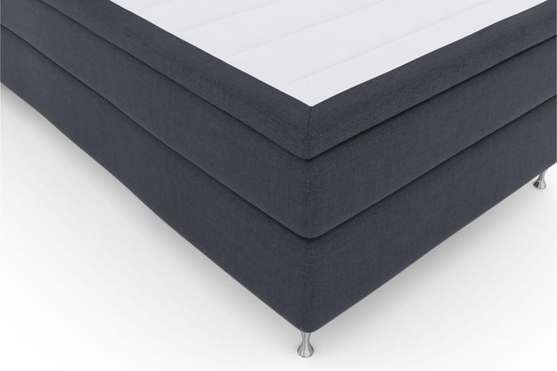 Select No 6 Kontinentalsäng 120x200 Medium Memory/Pocket - Blå/Silver - Möbler - Sovrum - Sängar - Kontinentalsängar