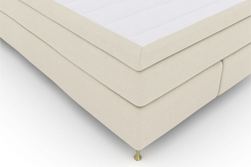 Select No 6 Kontinentalsäng 140x200 Fast Latex/Memory - Beige/Guld - Möbler - Sovrum - Sängar - Kontinentalsängar