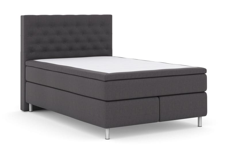 Select No 6 Kontinentalsäng 140x200 Fast/Medium Watergel - Mörkgrå/Metall - Möbler - Sovrum - Sängar - Kontinentalsängar