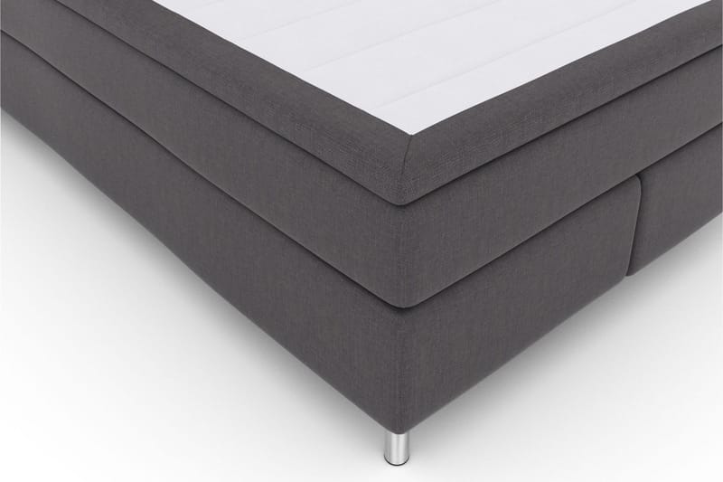 Select No 6 Kontinentalsäng 140x200 Fast/Medium Watergel - Mörkgrå/Metall - Möbler - Sovrum - Sängar - Kontinentalsängar