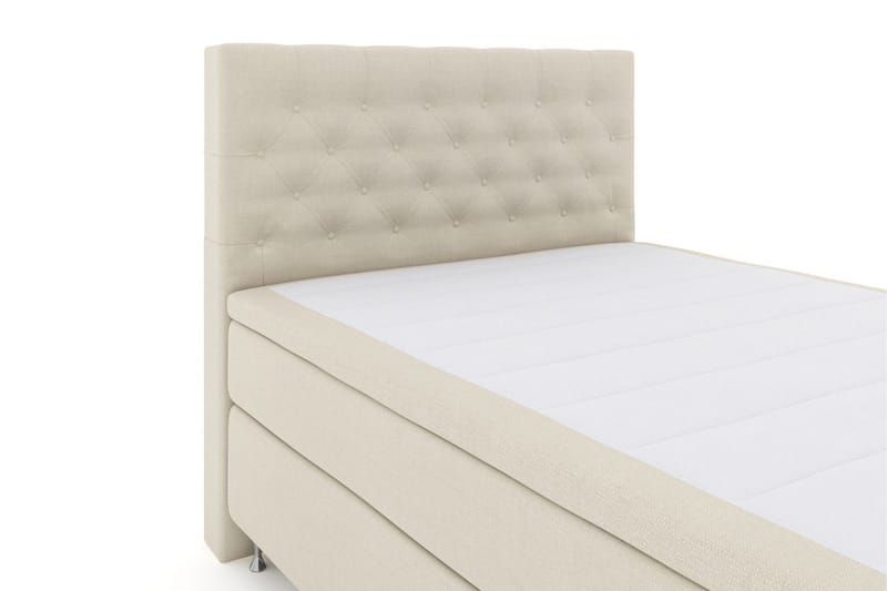 Select No 6 Kontinentalsäng 160x200 Fast Memory/Pocket - Beige/Silver - Möbler - Sovrum - Sängar - Kontinentalsängar