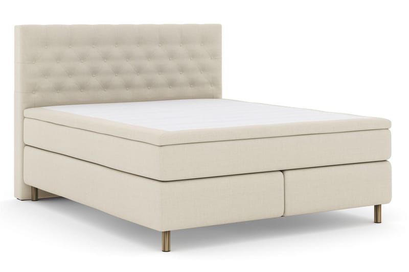 Select No 6 Kontinentalsäng 180x200 Fast Watergel - Beige/Koppar - Möbler - Sovrum - Sängar - Kontinentalsängar