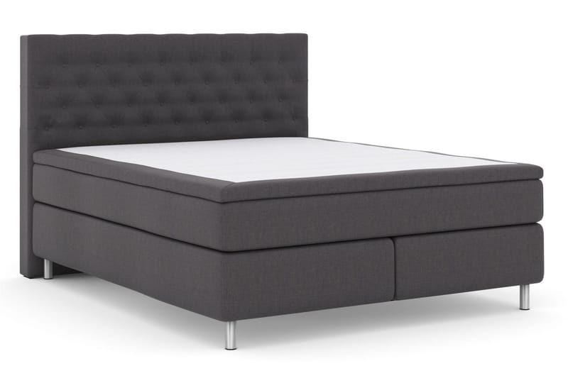 Select No 6 Kontinentalsäng 180x200 Fast Watergel - Mörkgrå/Metall - Möbler - Sovrum - Sängar - Kontinentalsängar