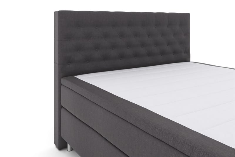 Select No 6 Kontinentalsäng 180x200 Fast Watergel - Mörkgrå/Metall - Möbler - Sovrum - Sängar - Kontinentalsängar