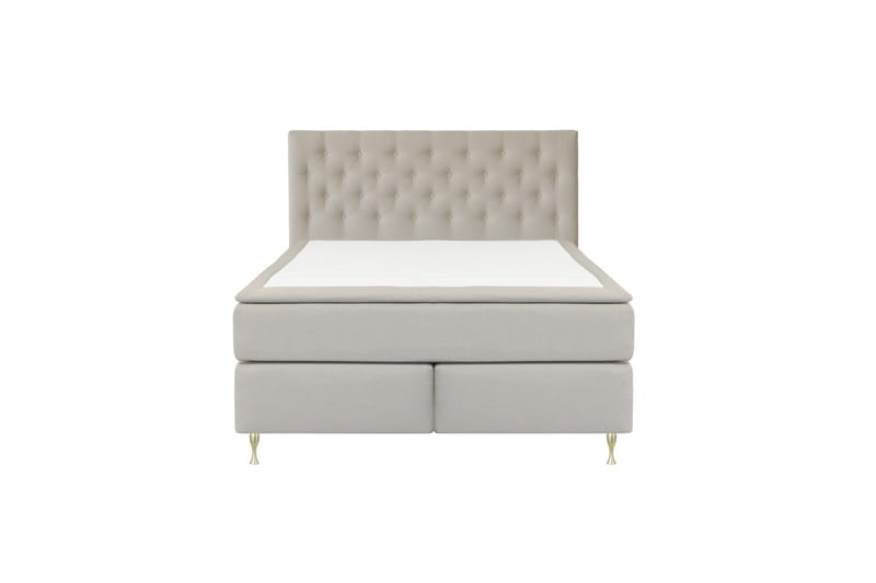 Select No 6 Kontinentalsäng 210x210 Fast/Medium Watergel - Beige/Guld - Möbler - Sovrum - Sängar - Kontinentalsängar