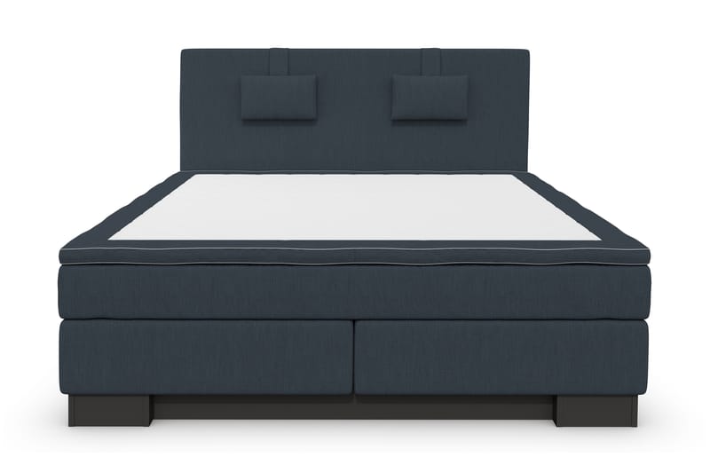 SINNEBO Kontinentalsäng - Sängpaket 180 Mörkblå - Komplett Sängpaket - Kontinentalsängar