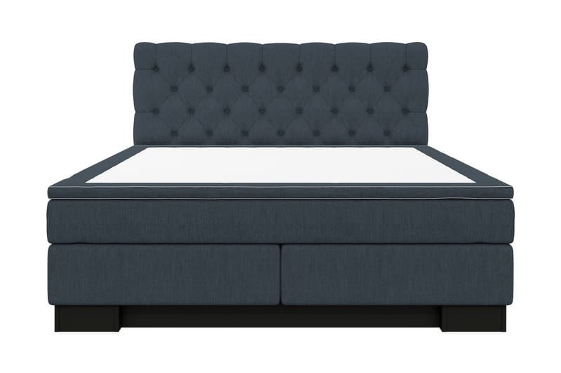 SINNEBO Lyx Sängpaket 160x200 Mörkblå - Komplett Sängpaket - Kontinentalsängar