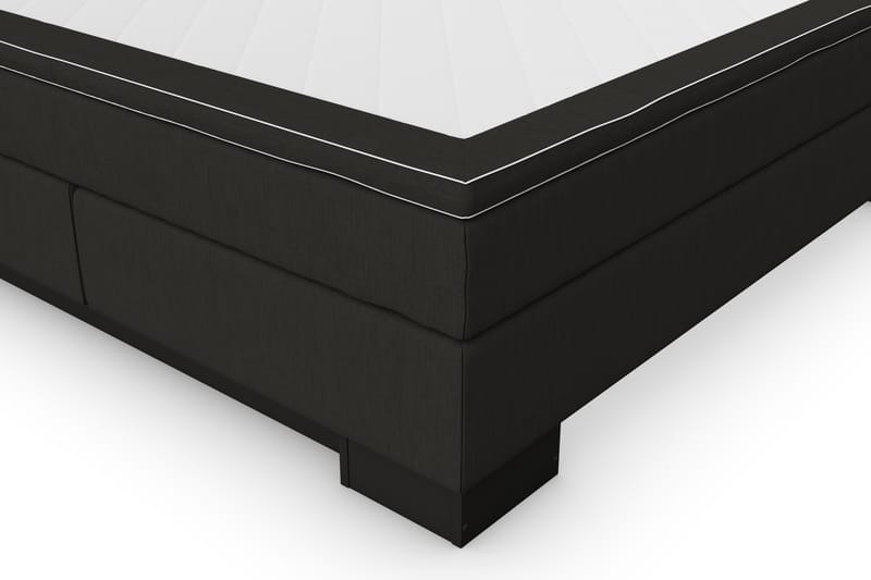 SINNEBO Lyx Sängpaket 160x210 Svart - Komplett Sängpaket - Kontinentalsängar